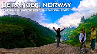 Geiranger Norway Dalsnibba Mountain [upl. by Peterec902]