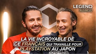 LA VIE INCROYABLE DE CE FRANÇAIS QUI TRAVAILLE POUR PLAYSTATION AU JAPON succès séisme… [upl. by Anileve]