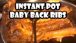 Instant Pot Baby Back Ribs AWSOME  BUMMERS BARBQ amp SOUTHERN COOKING [upl. by Townshend275]