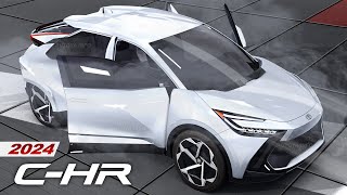 2024 Toyota CHR  OFFICIALLY New Generation of Small CHR SUV [upl. by Areid]