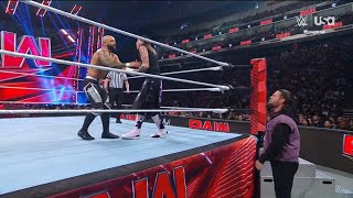 Dominik Mysterio vs Ricochet  WWE RAW 3182024 [upl. by Kamal]