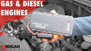 How to use the best Jump Starter out there  iOnBoost V10 TORQUE 7507 [upl. by Diarmit]