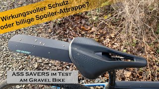 Nützliches Gadget fürs Gravel Bike  Ass Savers Schutzblech im Test [upl. by Papke]