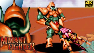 Mutant Fighter  Golem Arcade  1991 4K 60FPS [upl. by Inihor]