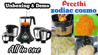 Preethi Zodiac Cosmo Unboxing amp Demo  Honest Review in Tamil  All in One Mixer Grinder [upl. by Min638]