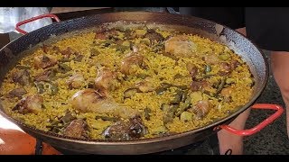 PAELLA VALENCIANA TRADICIONAL PASO A PASO [upl. by Randie]