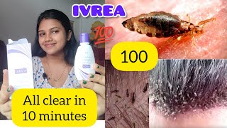 How to use IVREA Shampoo🧴all lice clear in just 10 minutes liceremoval [upl. by Libbi]