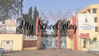 My First school vlog  India International School KSTP Asansol A day of my High School [upl. by Enitsua]