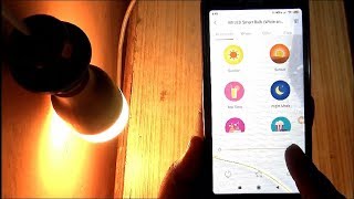 Yeelight Smart Led Bulb Paired With Yeelight App  Xiaomi Mi Yeelight Led Smart Light Bulb Setup [upl. by Ajiam474]