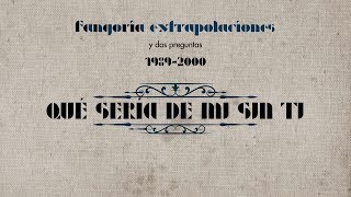 Fangoria  ¿Qué sería de mí sin ti Lyric Video [upl. by Ttoile]