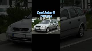 Эволюция Opel Astra automobile opel evolution [upl. by Enirrok]