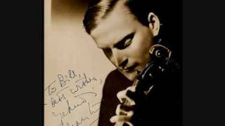 Young Menuhin plays quotLa Campanellaquot 1930 [upl. by Esiouqrut831]