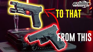 ULTIMATE AIRSOFT GLOCK BUILDS  Unicorn Airsoft Glock Gen 5 Upgrades  Airsoft GI [upl. by Dustie]