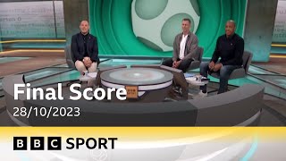 BBC Sport  Final Score supercut  28102023 [upl. by Ddahc527]