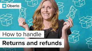 How to Deal With Returns and Refunds with Dropshipping [upl. by Aerbma]