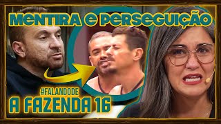 🐔AFazenda16 Sacha é favorecido com perseguição de Sidney Love aconselha Babi a continuar mentindo [upl. by Anyg]