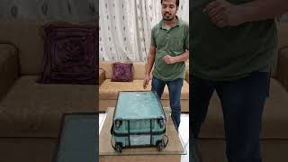 how to protect trolley bag from Dust and Scratches  Transparent luggage cover Review [upl. by Niwrud511]