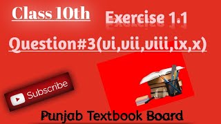 Class 10th Exercise 11Question3viviiviiiixx Science Group Punjab Textbook Board📚📘 [upl. by Sale]