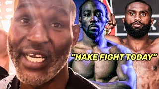 Bernard Hopkins KEEPS IT 100 on Terence Crawford vs Jaron Ennis after seeing him BEAT Madrimov [upl. by Negris986]