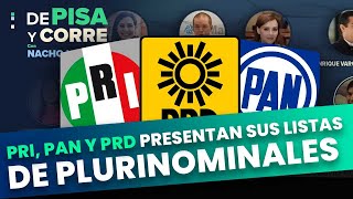 PRI PAN y PRD presentan sus listas de plurinominales  DPC con Nacho Lozano [upl. by Luigi188]