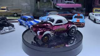 Hot Wheels RLC Xmas 41 Willys Gasser [upl. by Anifur650]