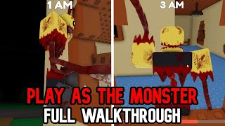 Residence Massacre  Become the Monster Gamemode  Full Walkthrough PvP Mode  Roblox [upl. by Attevaj454]