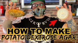 How to make PDA fast and easy Potato Dextrose Agar [upl. by Ahsyad]