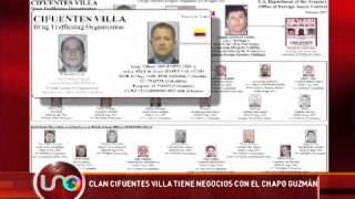 Clan Cifuentes Villa tiene negocios con El Chapo Guzmán [upl. by Jarin]