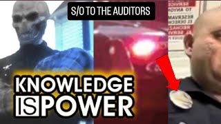 KNOWLEDGE IS POWER  MAN STOPS UNLAWFUL 🚔🚨❗ SHOUTOUT TO THE AUDITORS KEEPING THE POLICE IN CHECK [upl. by Yelnik]