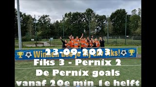 Fiks 3  Pernix 2  de Pernix goals [upl. by Anaujait]