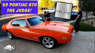 1969 Pontiac GTO Judge Walk Around And Ride Along [upl. by Acinod]