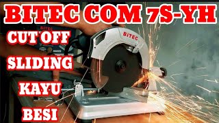 cut off sliding BITEC COM 7SYH 950 watt [upl. by Yerga958]