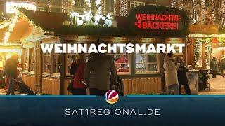 Weihnachtsmarkt 2022 in Hannovers Altstadt eröffnet [upl. by Anomahs577]