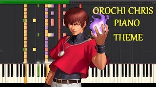 Orochi Chris Theme  Piano Tutorial  Mad Fantasy HD 60fps [upl. by Aicrag829]