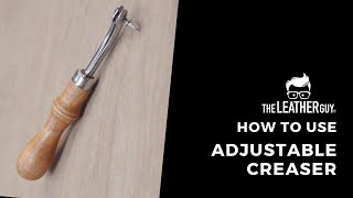 How to use an Adjustable Creaser [upl. by Peppi]