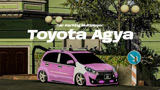 Toyota Agya 🚗  carparkingmultiplayer agyamodifikasi foryoupage [upl. by Galang]