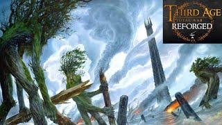 The Ents March On Isengard  Third Age Total War Reforged [upl. by Ardnek]