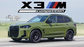 100000 M3 SUV BMW X3M Competition Review [upl. by Agnesse730]