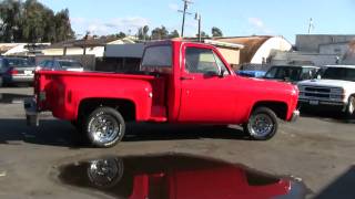 1977 Chevrolet Shortbed Stepside Pickup Truck C10 1500 12 ton FOR SALE [upl. by Gallenz471]