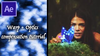 After Effects Warp  Optics Compensation Transition Tutorial [upl. by Eceela]