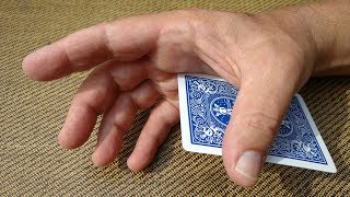 INCREDIBLE CARD MAGIC PALM REVEALED Expert Card Trick Technique [upl. by Allimaj]