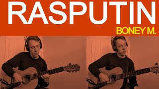 Rasputin  Boney M  Acoustic guitar cover [upl. by Lolly375]