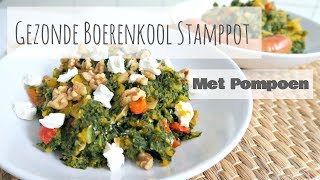 Gezonde Boerenkool Stamppot met Pompoen [upl. by Anihta393]