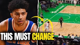 The Knicks MUST CHANGE How Theyre Using Quentin Grimes [upl. by Almap]