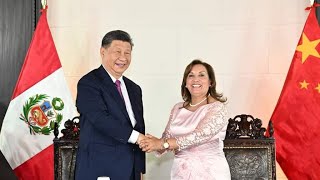 Chinese President Xi Jinping Inaugurates 13 Billion Chancay Port in Peru to Boost Trade [upl. by Asiaj]