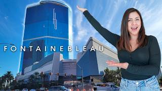 Inside the New FONTAINEBLEAU in LAS VEGAS [upl. by Niboc]