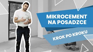 Posadzka z mikrocementu krok po kroku Jak położyć mikrocement Festfloor Life [upl. by Conrado899]