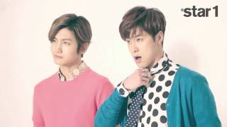 동방신기 촬영현장 스케치 [upl. by Llehsem]