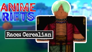 CEREALIAN RACE  Roblox Anime Rifts [upl. by Bardo63]