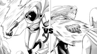 Saitama vs Flashy Flash  OnePunch Man chapter 194 Remastered [upl. by Jallier]